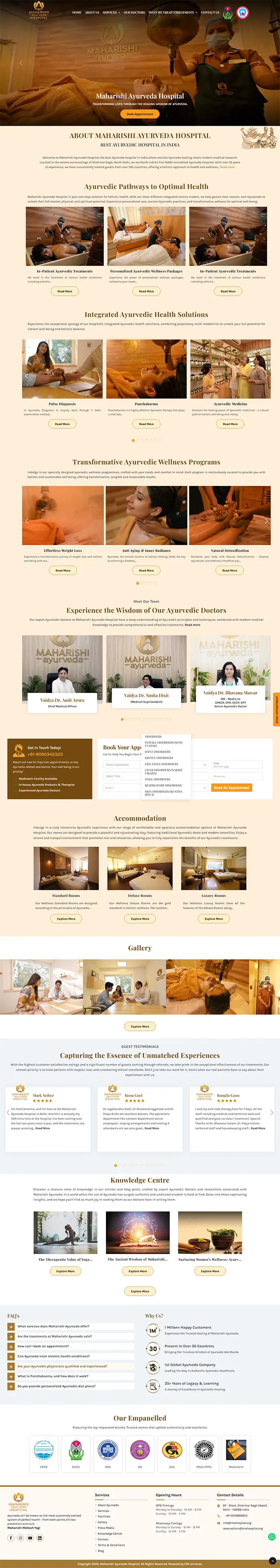 Maharishi Ayurveda Hospital