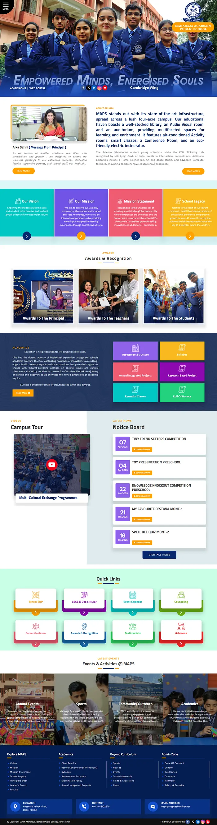 Maharaja Agarsain Public School, Ashok Vihar