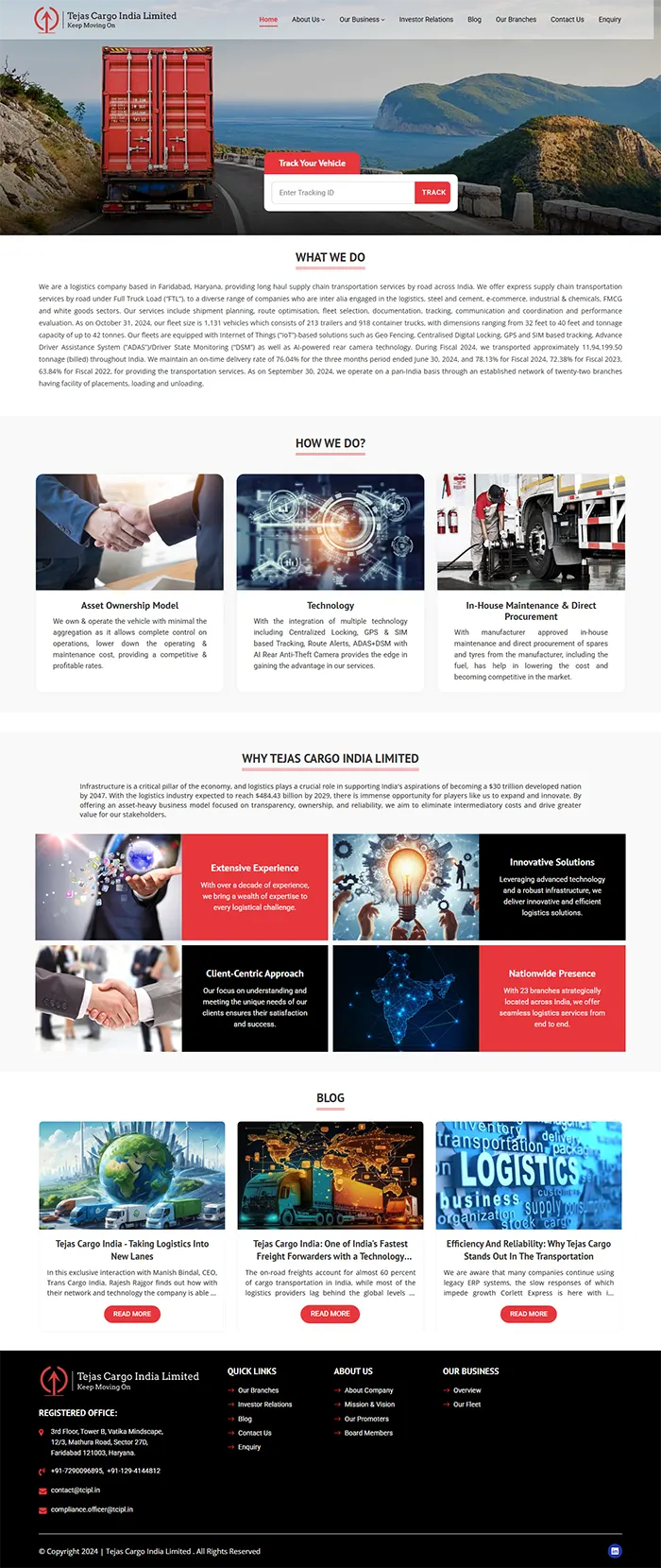 Tejas Cargo India Limited